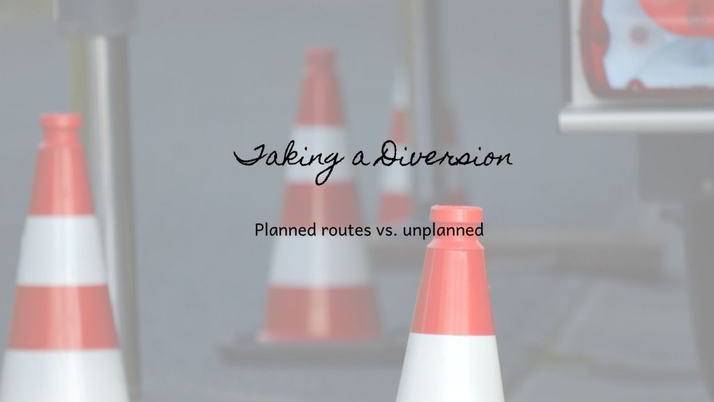 Taking a diversion to the daily grind via Lon Cariadon Taking a diversion to the daily grind via Lon Cariadon